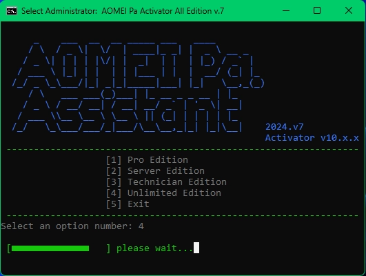 AOMEI Partition Activator 10.x.x All Edition MrSzzS