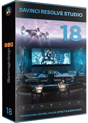 Монтаж видео Blackmagic Design DaVinci Resolve Studio 18.5b Build 31 Public Beta 4