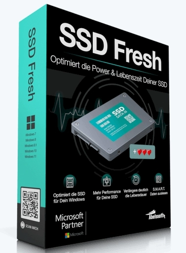 Оптимизация SSD дисков - Abelssoft SSD Fresh Plus 2024 13.03.56155 Portable by FC Portables