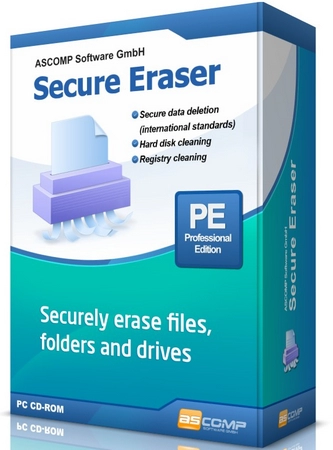 Полное удаление информации ASCOMP Secure Eraser Pro 6.110 by elchupacabra