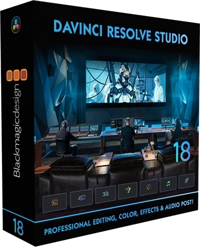 Редактирование и монтаж видео - Blackmagic Design DaVinci Resolve Studio 18.5.1 Build 6 by KpoJIuK