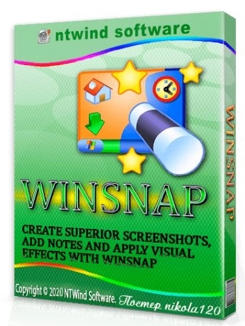 Скриншоты с экрана монитора - WinSnap 5.3.6 RePack (& Portable) by Dodakaedr