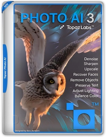 Уменьшение шума на фото Topaz Photo AI 3.3.3 (x64)