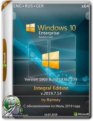 Windows 10 Enterprise (x64) 1903.18362.239 Integral Edition v.2019.7.14 by Ramsey