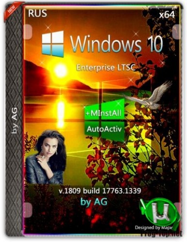 Windows 10 Корпоративная LTSC WPI by AG 07.2020 17763.1339 (x64)