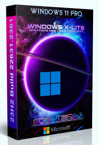 Windows 11 Pro X-Lite Ultimate Neon 23H2 Build 22631.2361