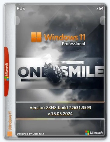 Windows 11 Pro x64 Русская by OneSmiLe 22631.3593
