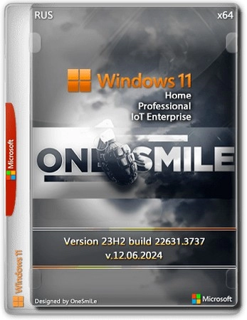 Windows 11 x64 Русская by OneSmiLe 22631.3737