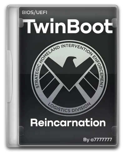 Загрузочный диск TwinBoot (Реинкарнация) BIOS/UEFI 06.09.2023