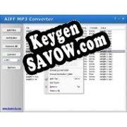 Key генератор для  AIFF MP3 Converter