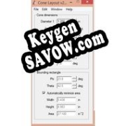 Key генератор для  Cone Layout