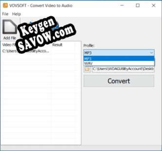 Convert Video to Audio Key генератор