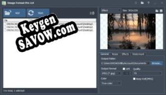 Image Format Pro генератор серийного номера