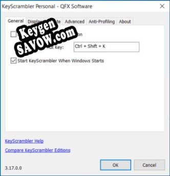 Генератор ключей (keygen)  KeyScrambler