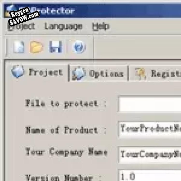 Генератор ключей (keygen)  SDProtector Pro