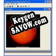 Регистрационный ключ к программе  Super CD Cover Maker