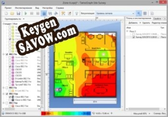 TamoGraph Site Survey генератор ключей