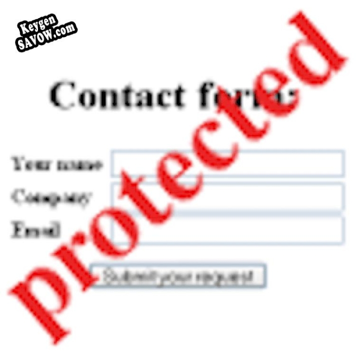 Web Form SPAM Protection ключ бесплатно