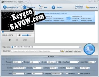 Бесплатный ключ для WonderFox DVD Ripper