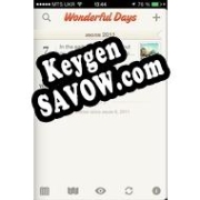 Wonderful Days генератор ключей