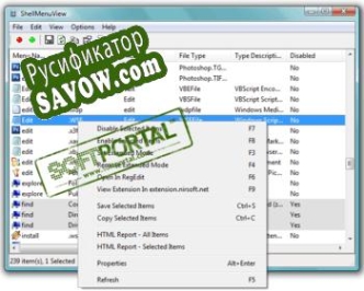 Русификатор для ShellMenuView